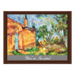 Die Jourdans Hut By Paul Cézanne (Best Quality) Custom Invite