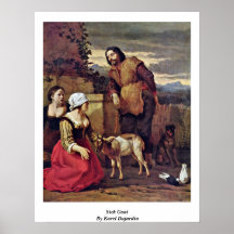 Die Sick Goat By Karel Dujardin Poster