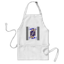 different playing card apron