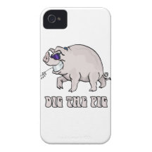Dig the Pig iPhone 4 Covers