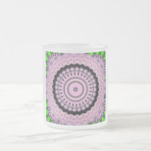 Digital Abstract Fractals Coffee Mugs