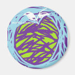 Digital Apple Fridge Magnets
