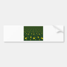 Digital art bumper sticker