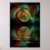 Digital Contemporary Art Best Viewed Lg View Notes Print
