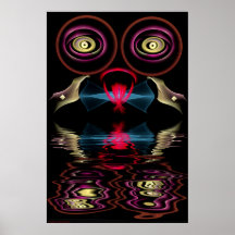 Digital Contemporary Art Best Viewed Lg View Notes Poster