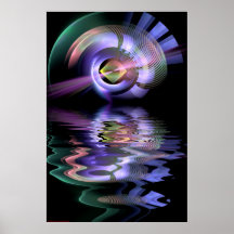 Digital Contemporary Art Best Viewed Lg View Notes Poster