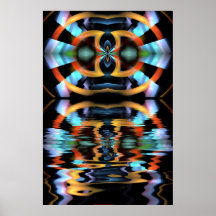 Digital Contemporary Art Best Viewed Lg View Notes Print