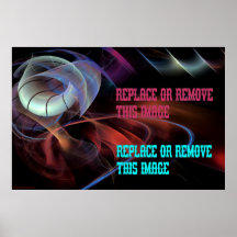 Digital Contemporary Art Best Viewed Lg View Notes Print