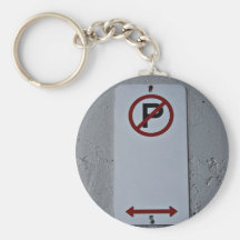 digital detours no parking key chain