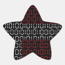 digital Flag (Denmark) Stickers