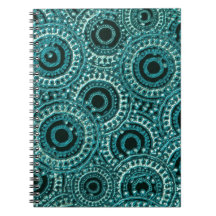 Digital Paper Effect Spiral Note Book