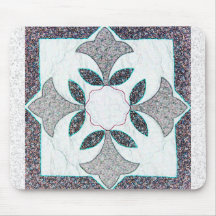 Digital Quilt Mouse Mats