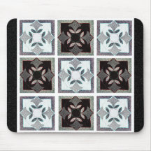 Digital Quilt Mouse Pad