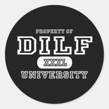 DILF University Dark Sticker