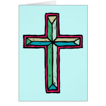 Dimensional Cross 2 Greeting Card