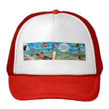 Ding Duck Ejector Seat Cap Mesh Hats