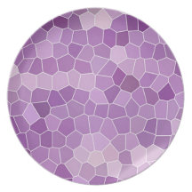 Dinner Plates with Crackle Patterns