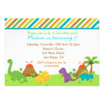 Dinosaur Birthday Party Invitaions Invites