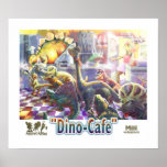 Dinosaur Cafe Posters