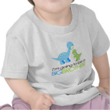 Dinosaur I'm Going to Be A Big Brother Shirt