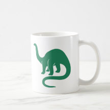Dinosaur  Mug - Green