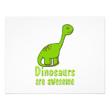 Dinosaurs are Awesome Custom Announcements