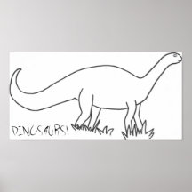 DINOSAURS! PRINT