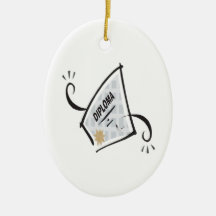Diploma 5 ornament