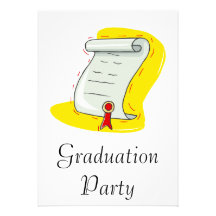 Diploma Personalized Invitation