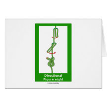 Directional Figure Eight (Knotology) Card