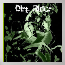 Dirt Bike 1, Dirt  Rider Poster