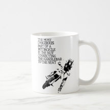 Dirt Bike Nut Motocross Funny Mug Humour