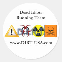 DIRT-USA Large Stickers