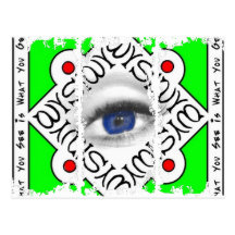 Dirty 3Tall Boxes Postcard