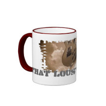 Dirty Border Ringer Mug