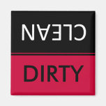 Dirty clean Dishwasher Magnets