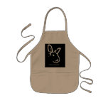 Disapproving Rabbits Apron