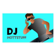 Disc Jockey business cards