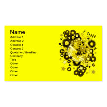 Disco_Ball Business Card Templates