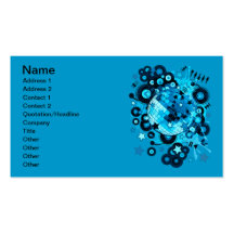 Disco_Ball Business Card Templates