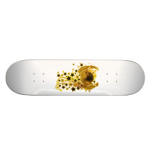 Disco_Ball Skate Board Deck