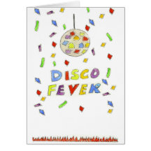 Disco Fever Card