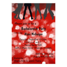 Disco Inferno Bachelorette Party Invitation