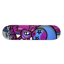 Disco Mascot Skate Board Deck