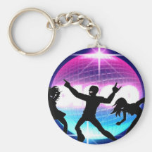 Disco Nightclub Keychain