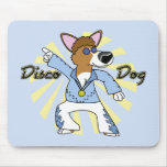 Disco Pembroke Welsh Corgi Mousepad
