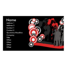 Disco Spin Business Card Templates