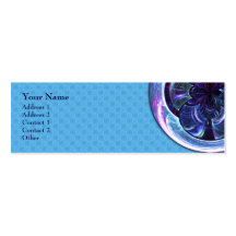 Disco Warp Mandala - Profile Business Card