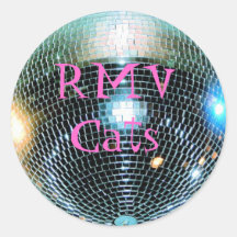 discoball, RMV Cats Sticker