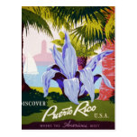 Discover Puerto Rico Postcard